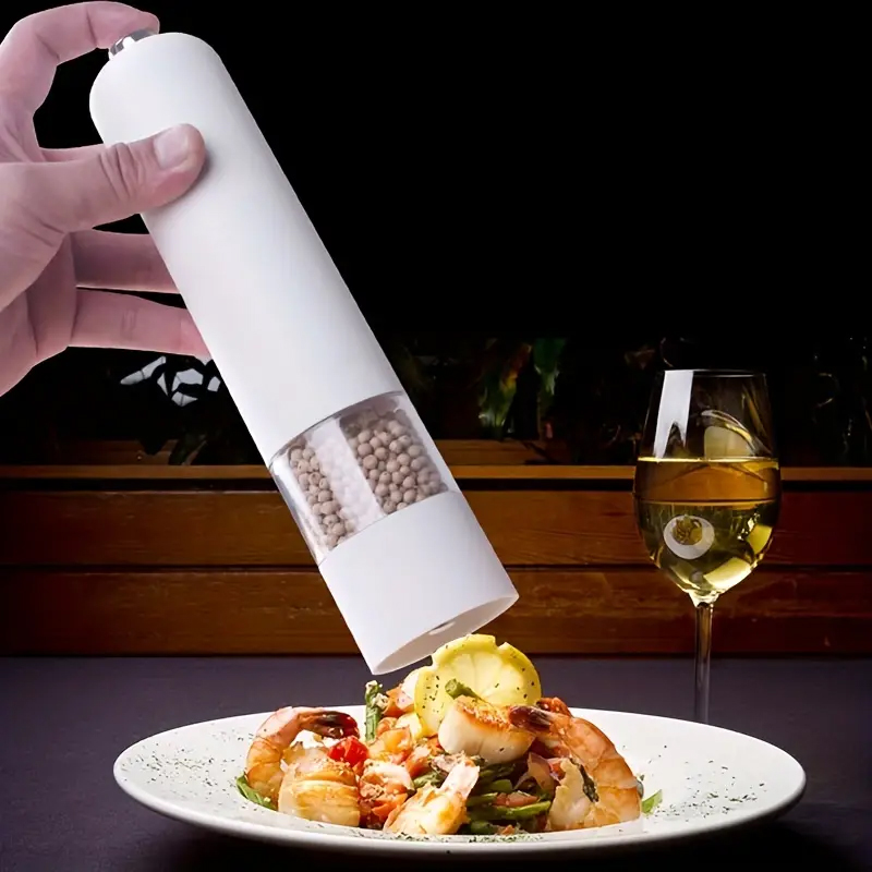 Camping Cooking Tool Set - Electric Salt and Pepper Grinder Set