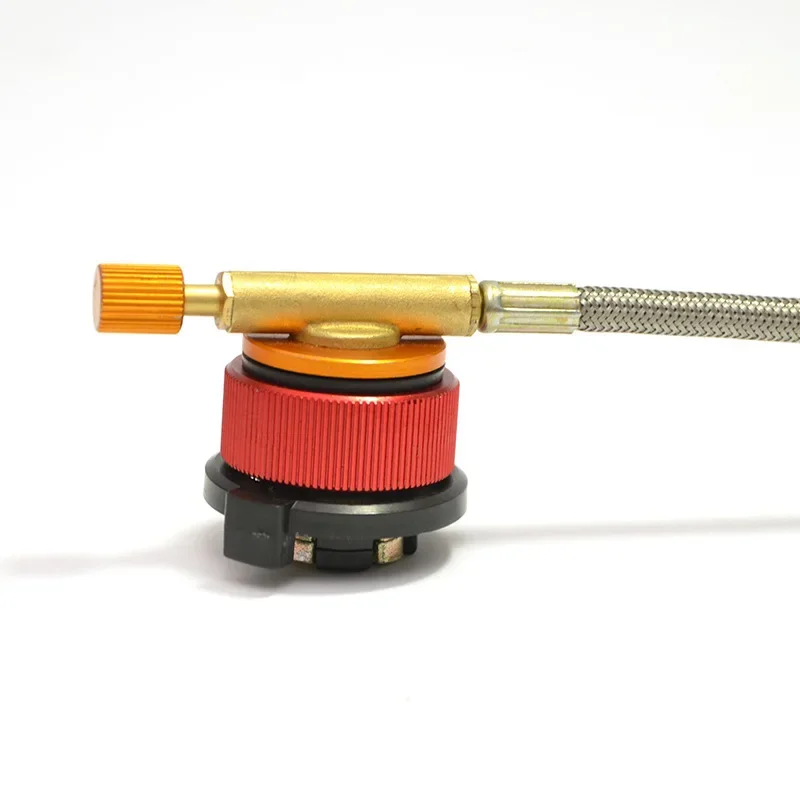 Camping Cooking Canister - 1Pc Gas Stove Converter Burner Link