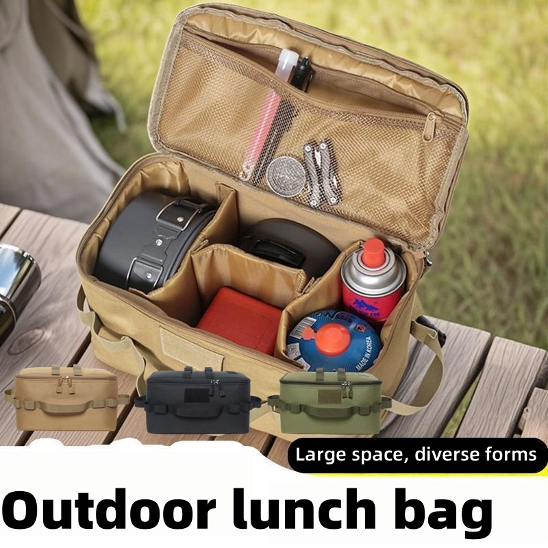 Camping Cooking Organizer - Portable outdoor picnic camping storage bag