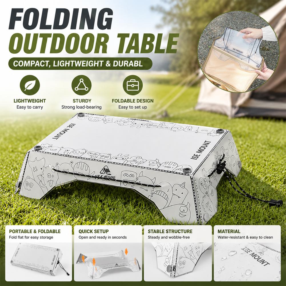 Camping Outdoor Cooking Table - Portable Multi Folding Camping Table PP