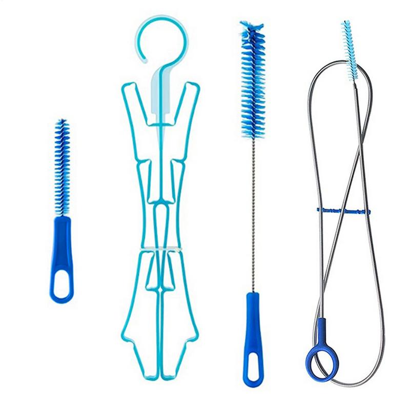 Camping Cooking Organizer - Water Hydration Bladder Cleaning Brush Kit