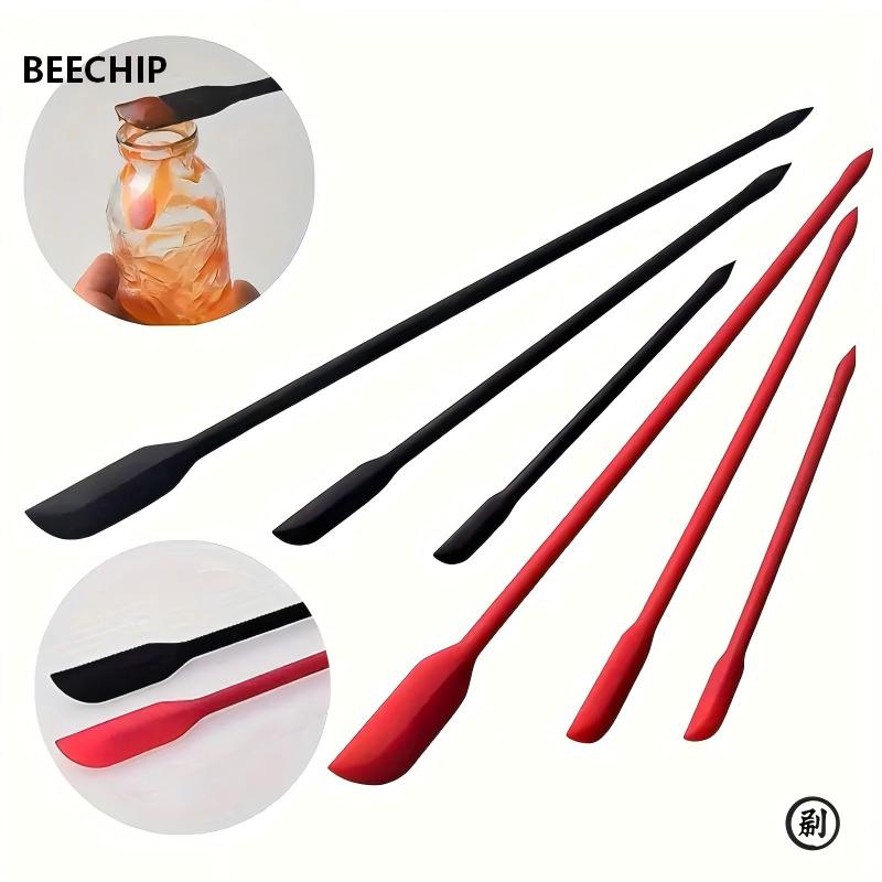 Camping Cooking Tool Set - 3-Piece Mini Silicone Spatula Set -