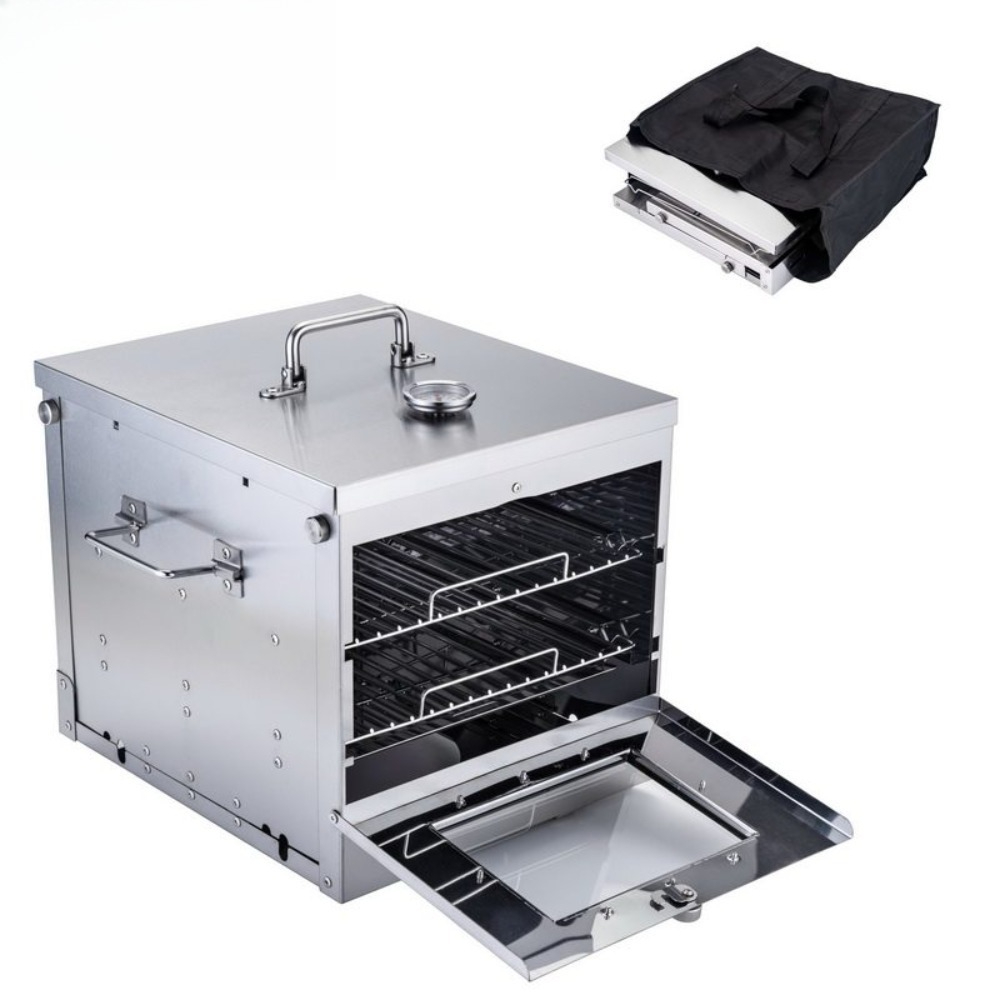 Camping Cooking Area - Outdoor camping home stove, cooking stainless