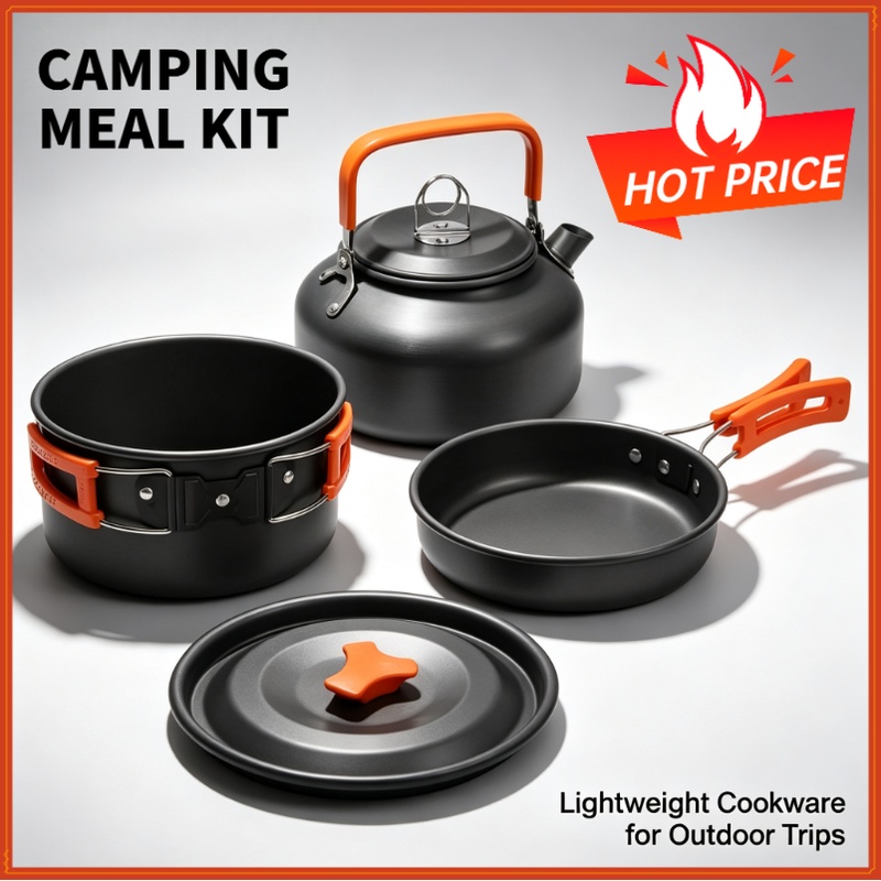 Camping Cooking Utensils Kit - Camping Cooking set Camping Cookware Travel