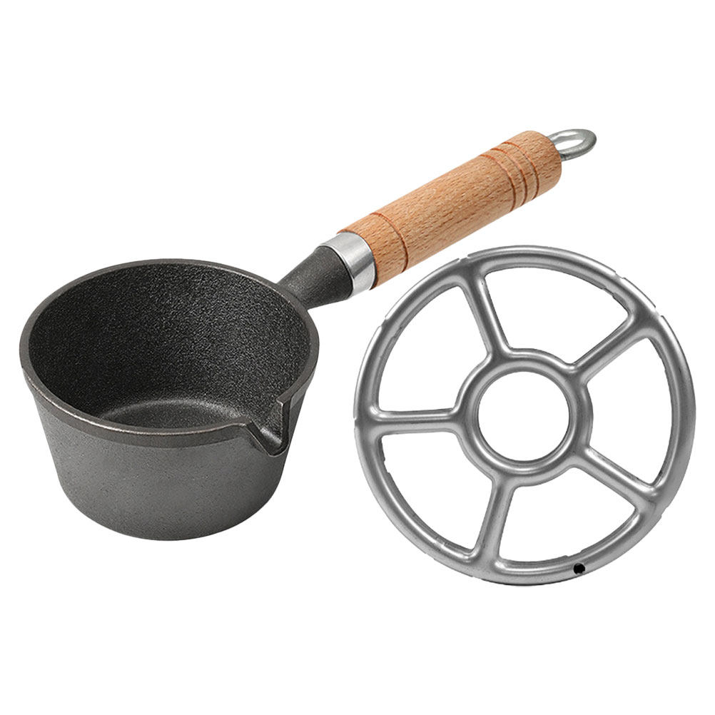 Mini Cast Iron Egg Frying Pan  - Skillet Cast Iron Camp 评论和价格