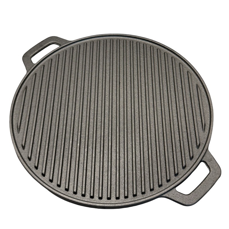 Double Sided Striped Cast Iron - Skillet Cast Iron Camp 评论和价格