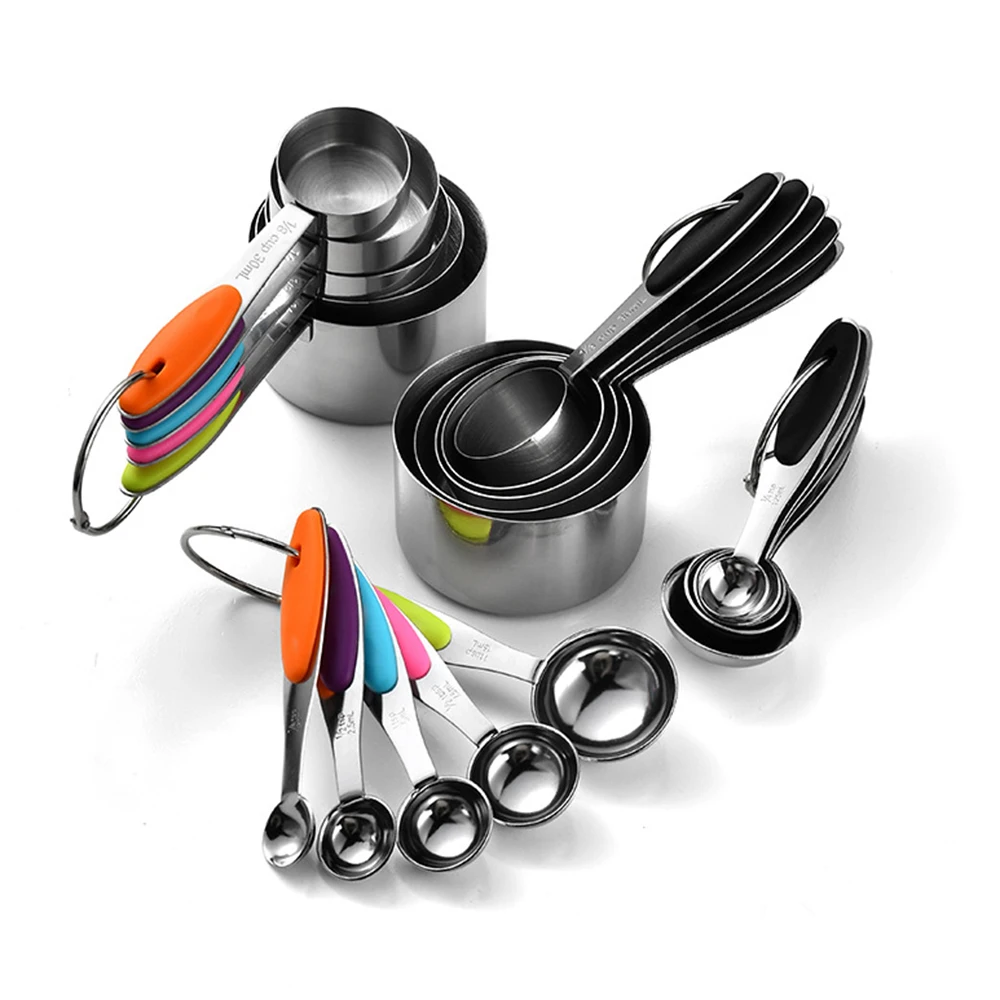 5/10Pcs Stainless Steel Measur - Camping Cooking Tool Set 评论和价格