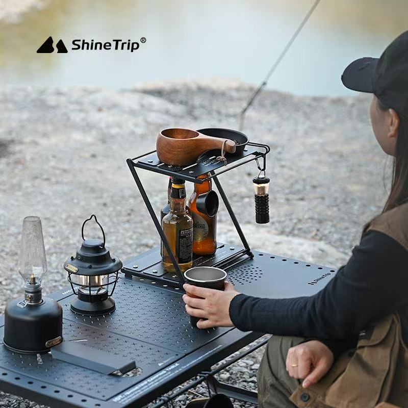 ShineTrip Z-Type Foldable Camp - Camping Cooking Table Foldable 评论和价格
