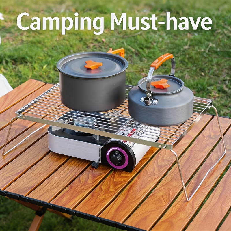 Portable Foldable Stainless Ca - Camping Cooking Gear 评论和价格