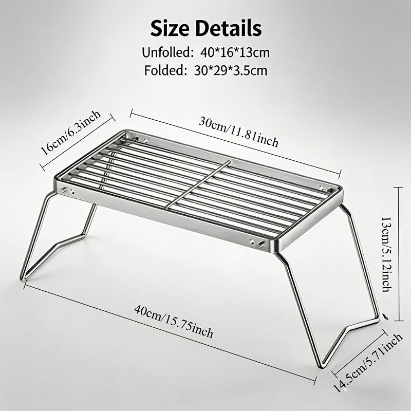 Portable Foldable Stainless Ca - Camping Cooking Gear 评论和价格