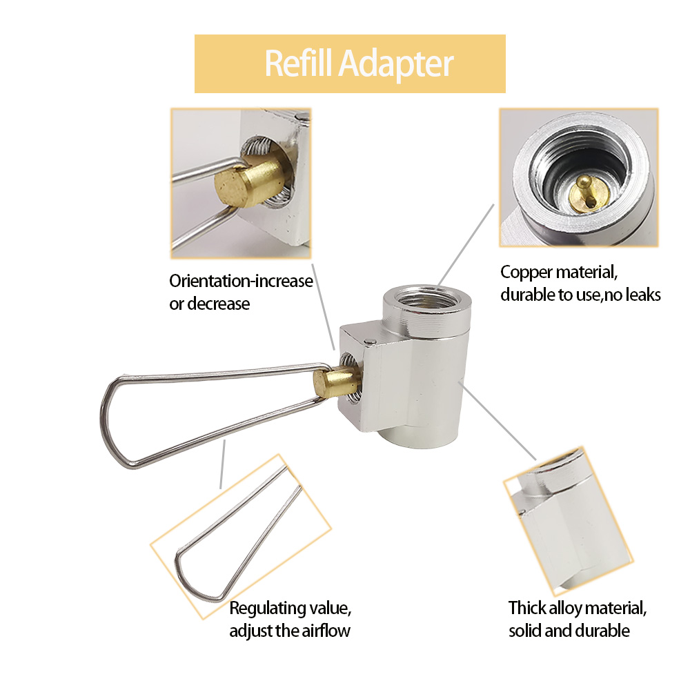 1Pc Camping Stove Adapter Conv - Camping Cooking Butane 评论和价格