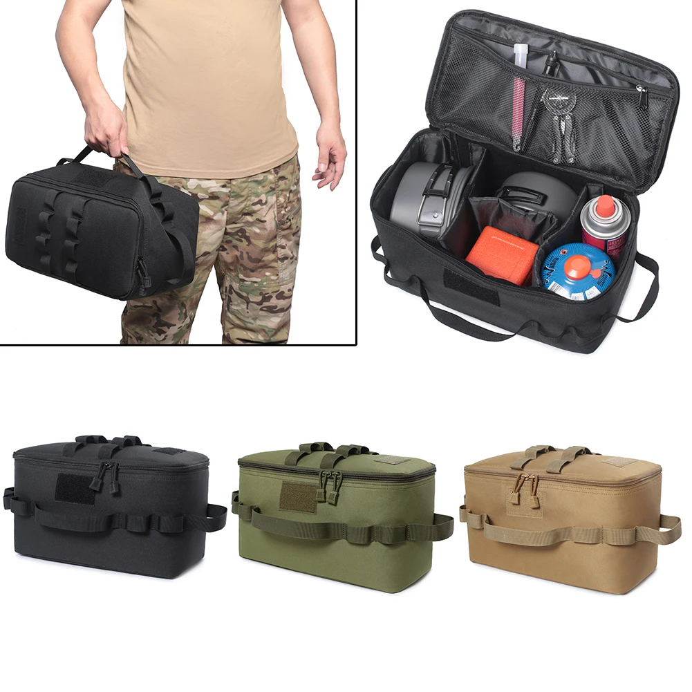 Tactical Pouch Camping Storage - Camping Cooking Organizer 评论和价格