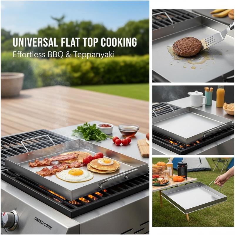 Universal Flat Top Griddle 18x - Camping Cooking Area 评论和价格