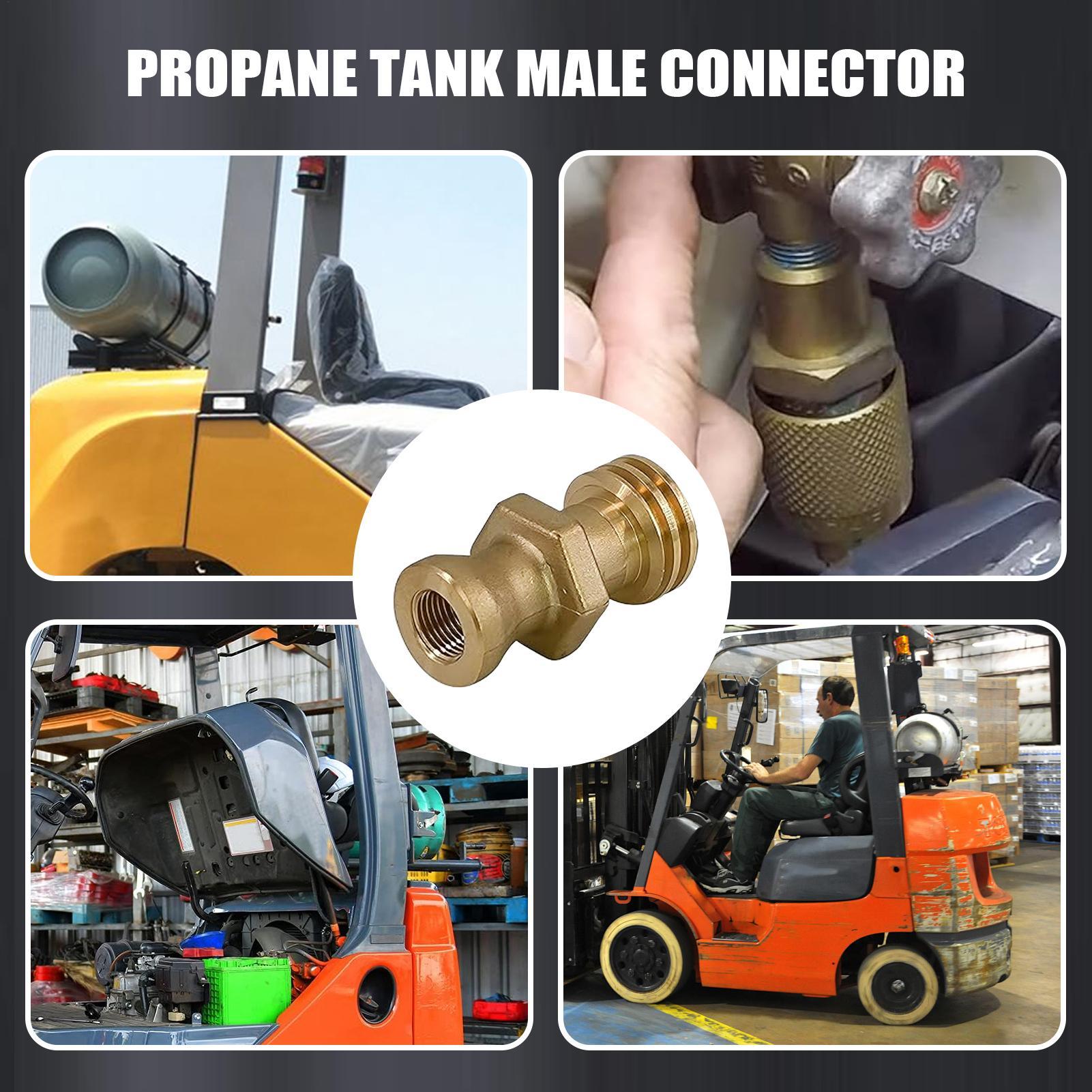 Propane Tank Connector Male Br - Camping Cooking Area 评论和价格