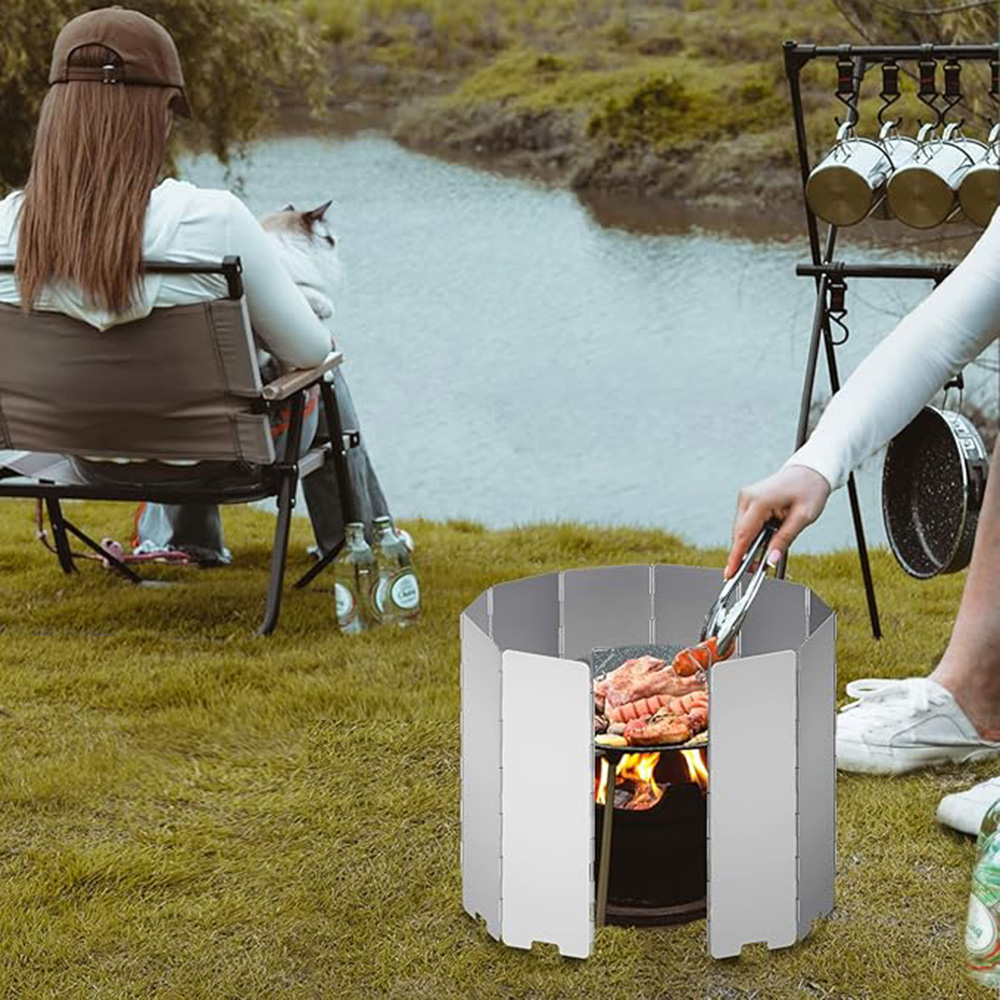 Lightweight Folding Camping St - Camping Cooking Plate 评论和价格