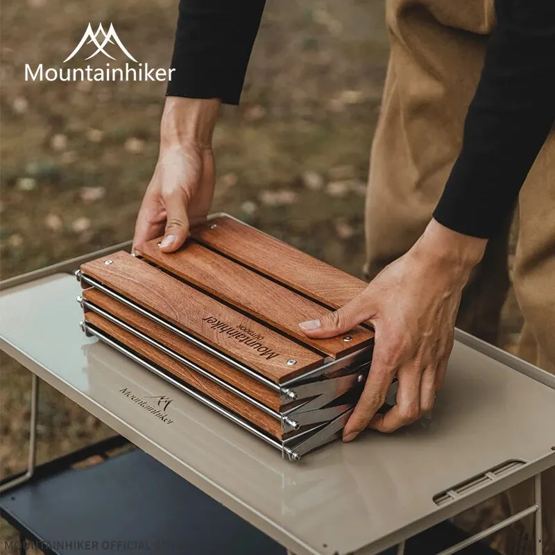 MOUNTAINHIKER Upgrade Outdoor  - Camping Cooking Table Foldable 评论和价格