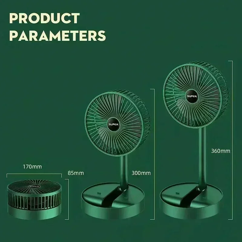 USB Foldable Electric Fan Cold - Camping Cooking Table Foldable 评论和价格