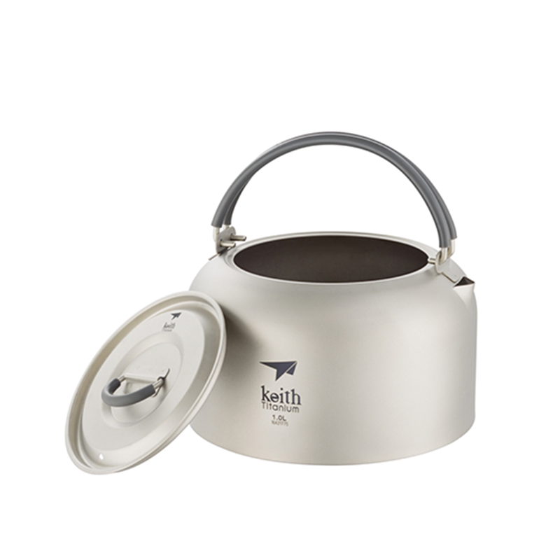 Keith Titanium Kettle 1L, Bact - Camping Cooking System 评论和价格