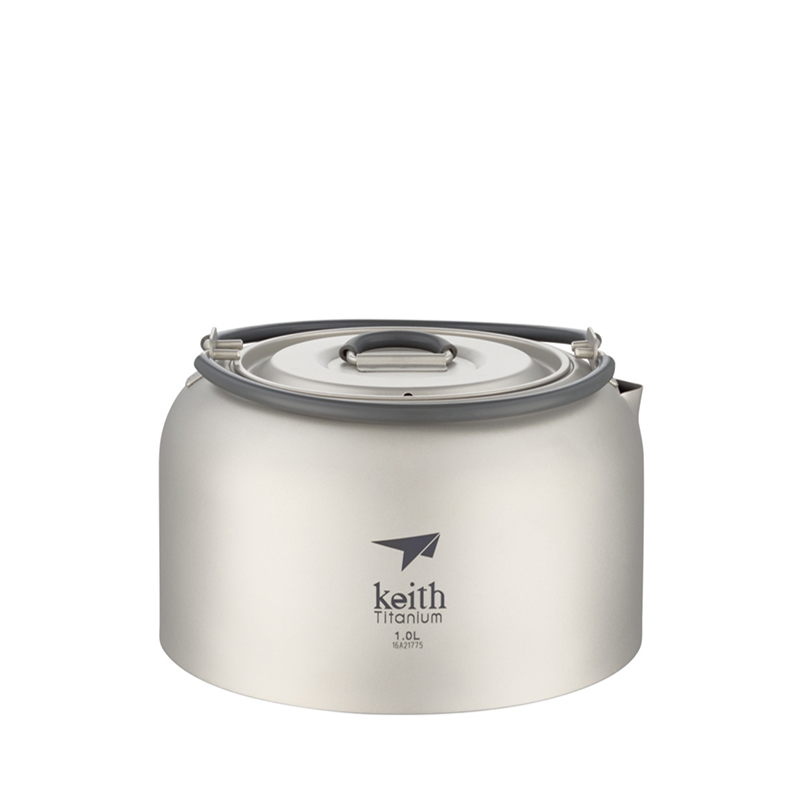 Keith Titanium Kettle 1L, Bact - Camping Cooking System 评论和价格