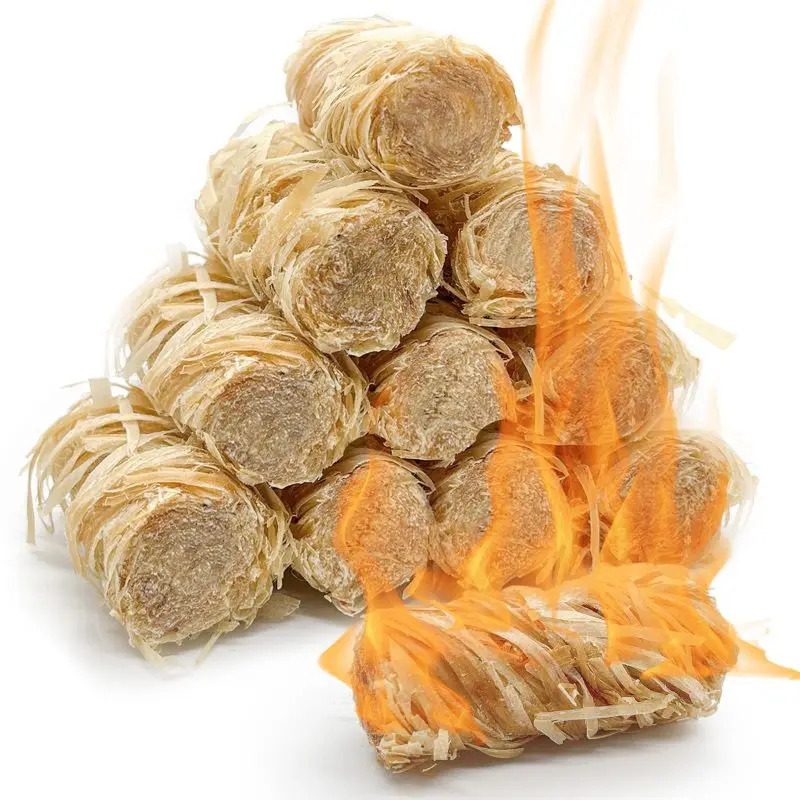 10/30/60Pcs Fire Starter,Natur - Charcoal Chimney Starter 评论和价格