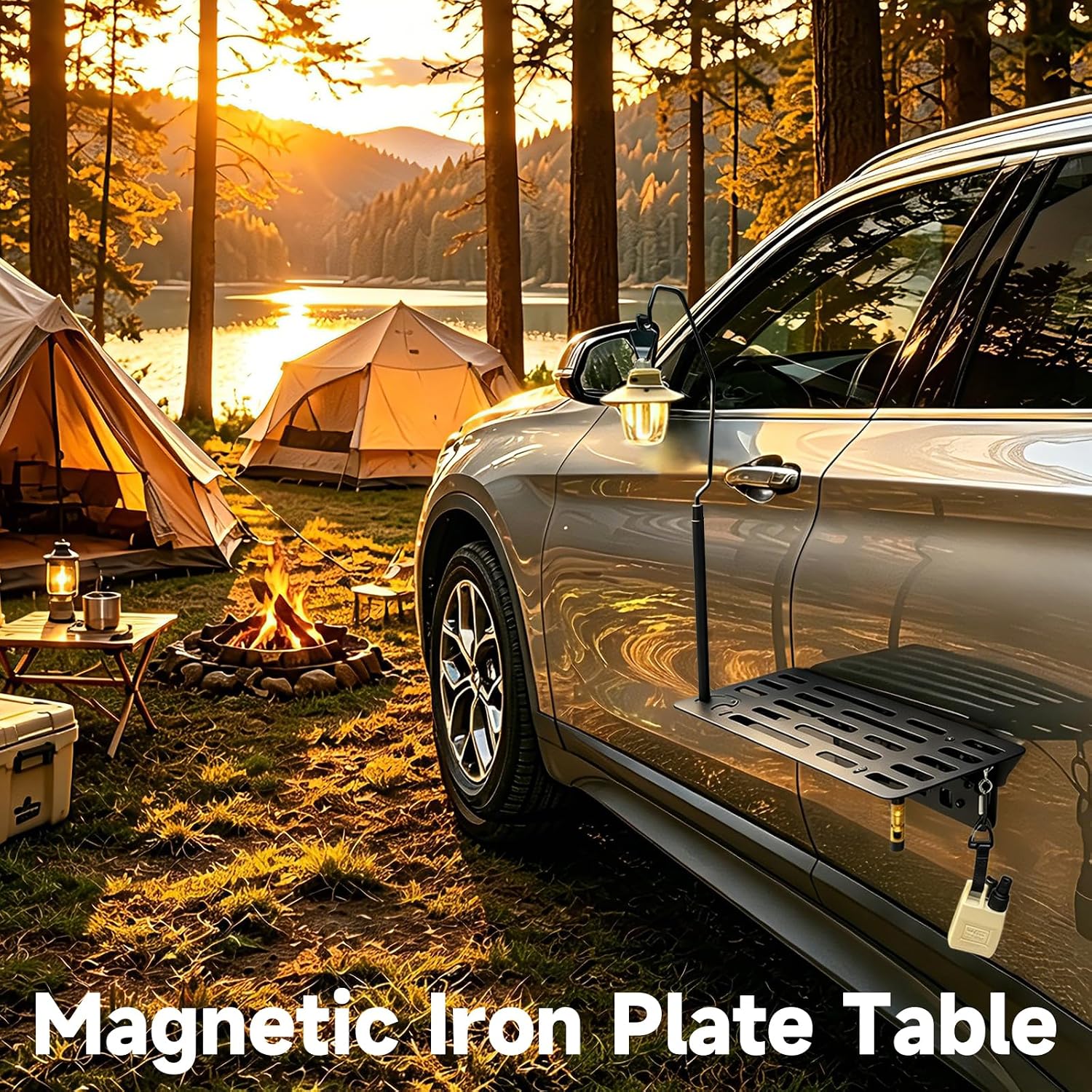 Magnetic Foldable Car Side Tab - Camping Cooking Table Foldable 评论和价格
