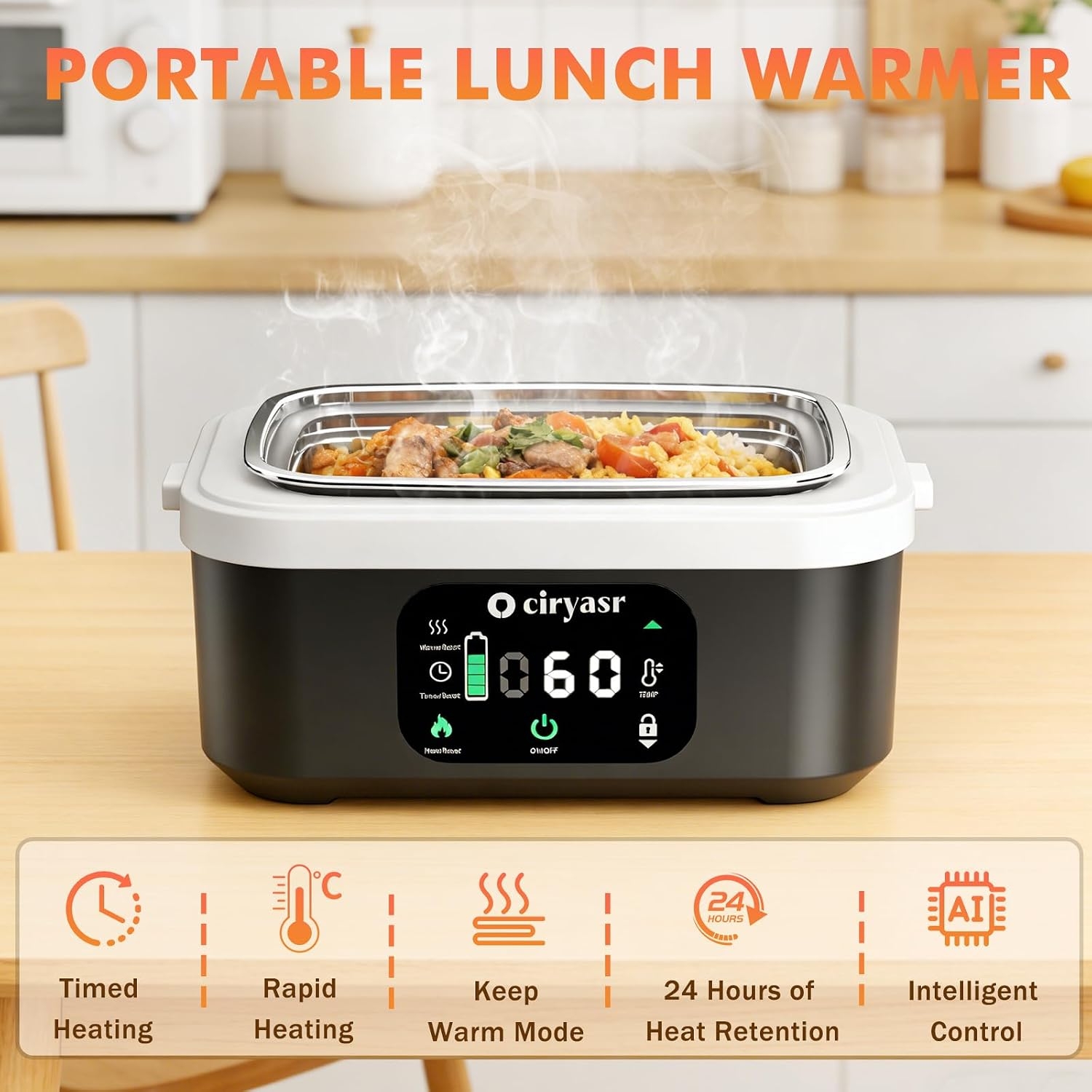 Powerful Electric Lunch Box, 1 - Camping Outdoor Cooking Table 评论和价格
