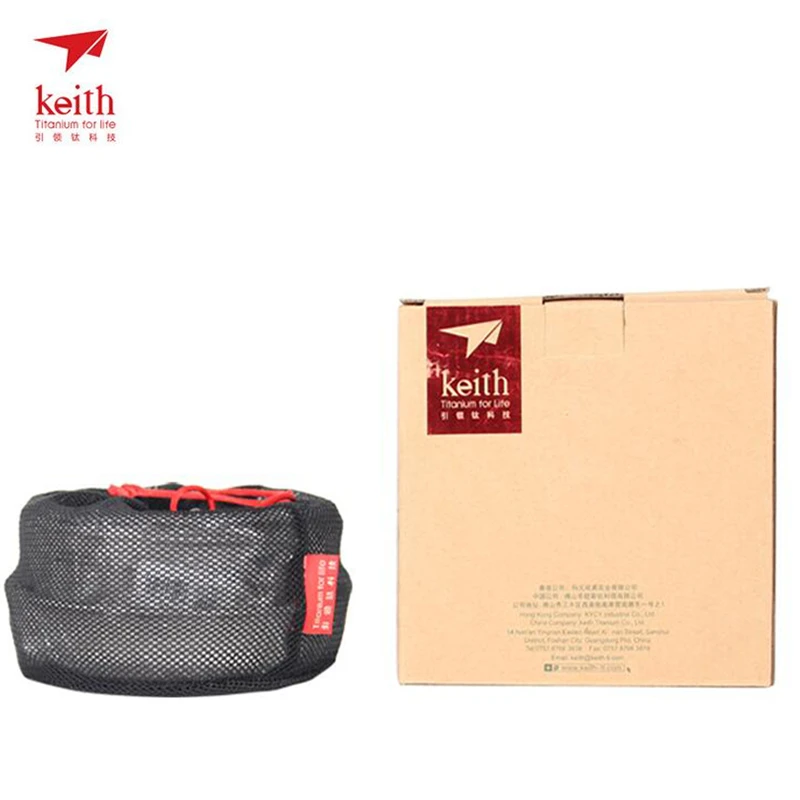 Keith 3PCS Titanium Cookware P - Camping Cooking Tool Set 评论和价格