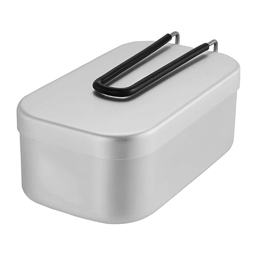 800ML Aluminum Lunch Boxes Out - Camping Cooking Tool Set 评论和价格