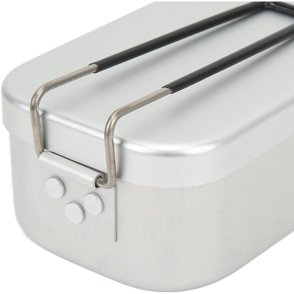 800ML Aluminum Lunch Boxes Out - Camping Cooking Tool Set 评论和价格