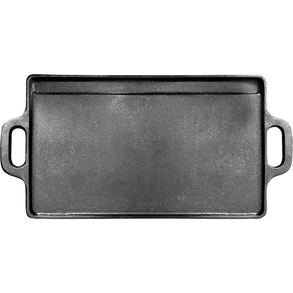 Pre-Seasoned Cast Iron Griddle - Skillet Cast Iron Camp 评论和价格