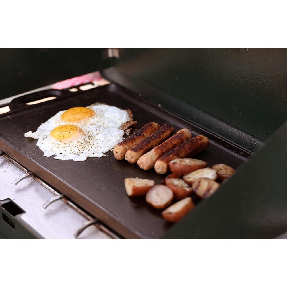 Pre-Seasoned Cast Iron Griddle - Skillet Cast Iron Camp 评论和价格