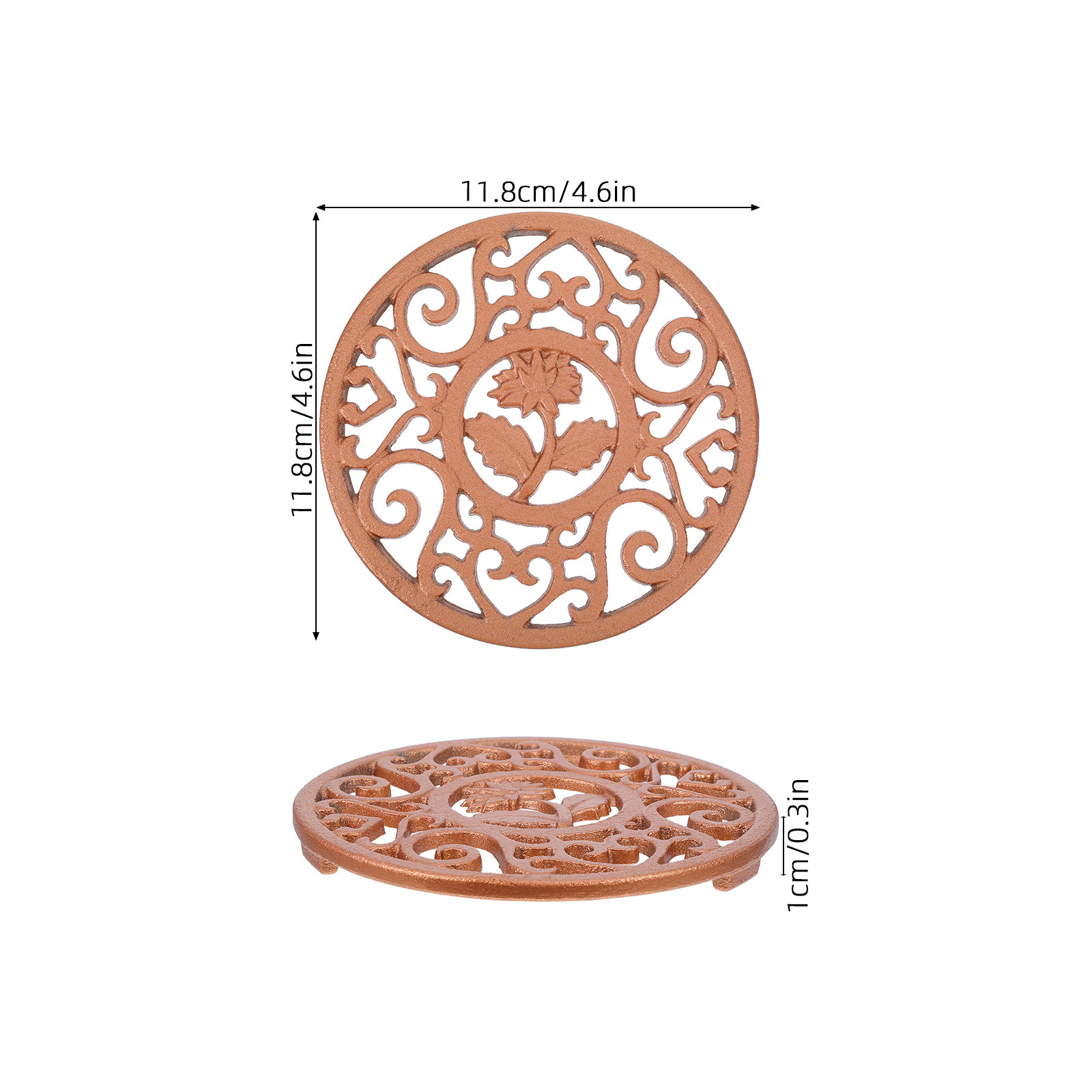 Cast Iron Trivet Stand 12Cm Ro - Skillet Cast Iron Camp 评论和价格