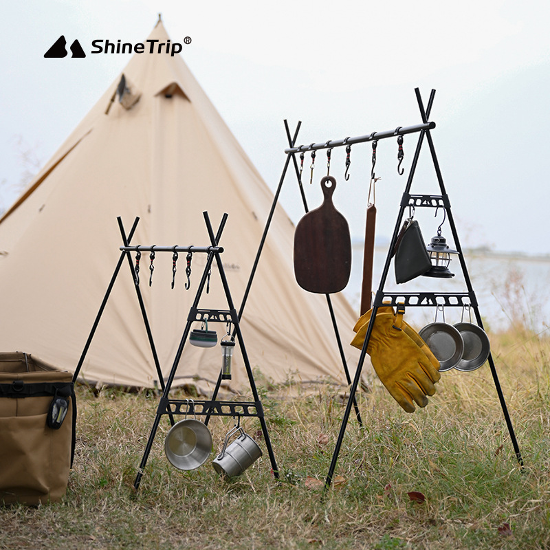 Shine Trip Outdoor Camping Tri - Camping Outdoor Cooking Table 评论和价格