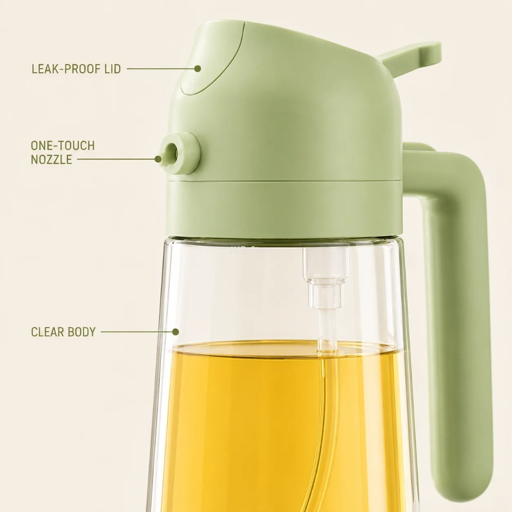 2 in 1 Olive Oil Sprayer Dispe - Camping Cooking Area 评论和价格