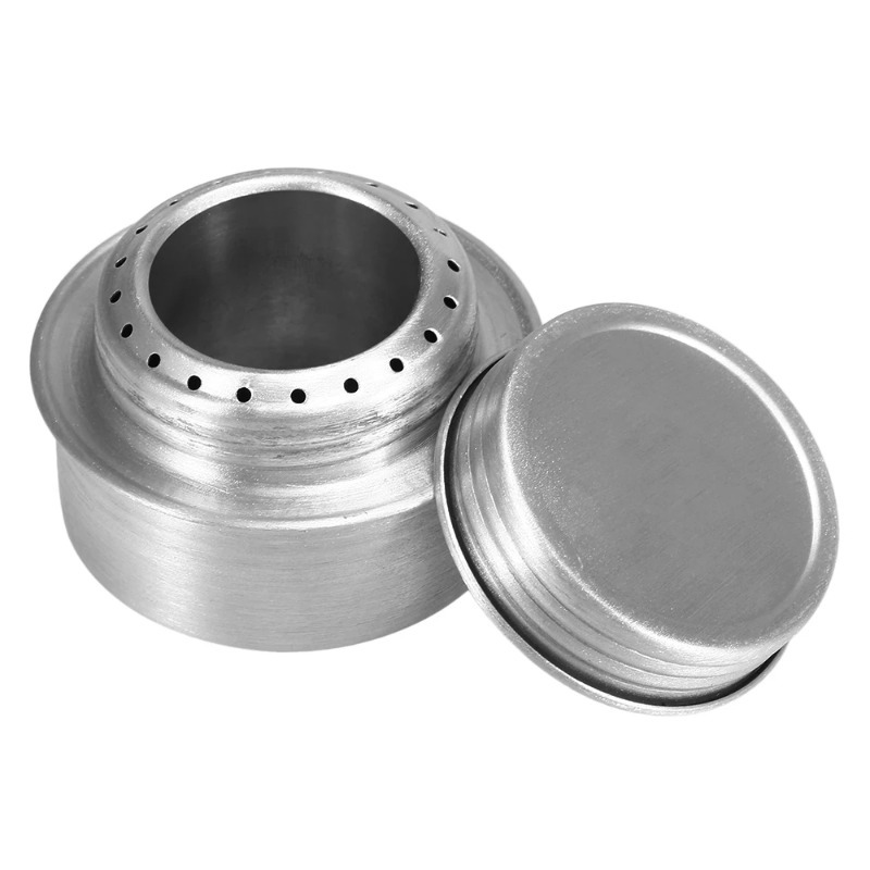 Ultralight Silver Alcohol Stov - Camping Cooking Alcohol 评论和价格