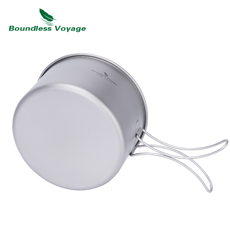 Boundless Voyage Titanium Pot  - Camping Cooking Tool Set 评论和价格