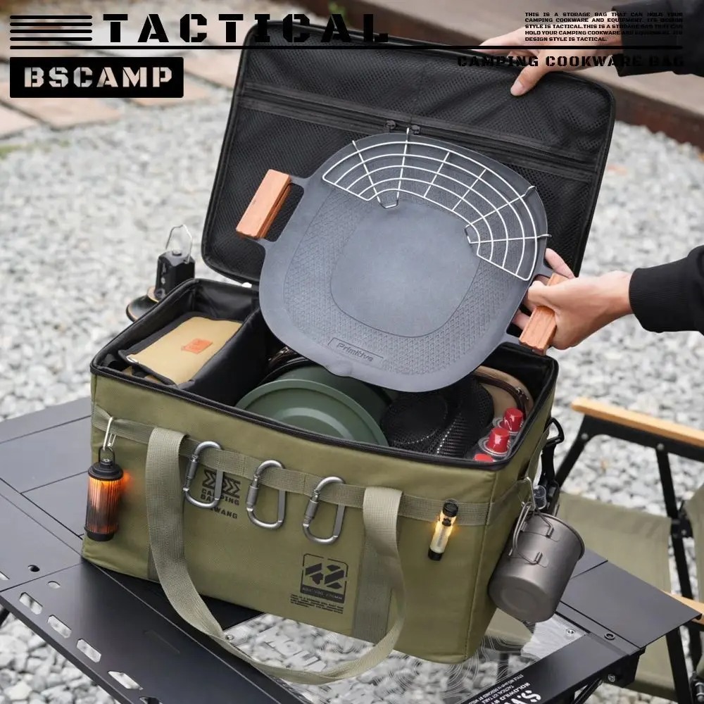 Outdoor Storage Bag Large Capa - Camping Cooking Organizer 评论和价格