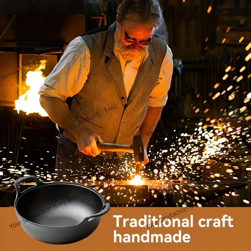 Mini Cast Iron Skillet, Dual H - Skillet Cast Iron Camp 评论和价格