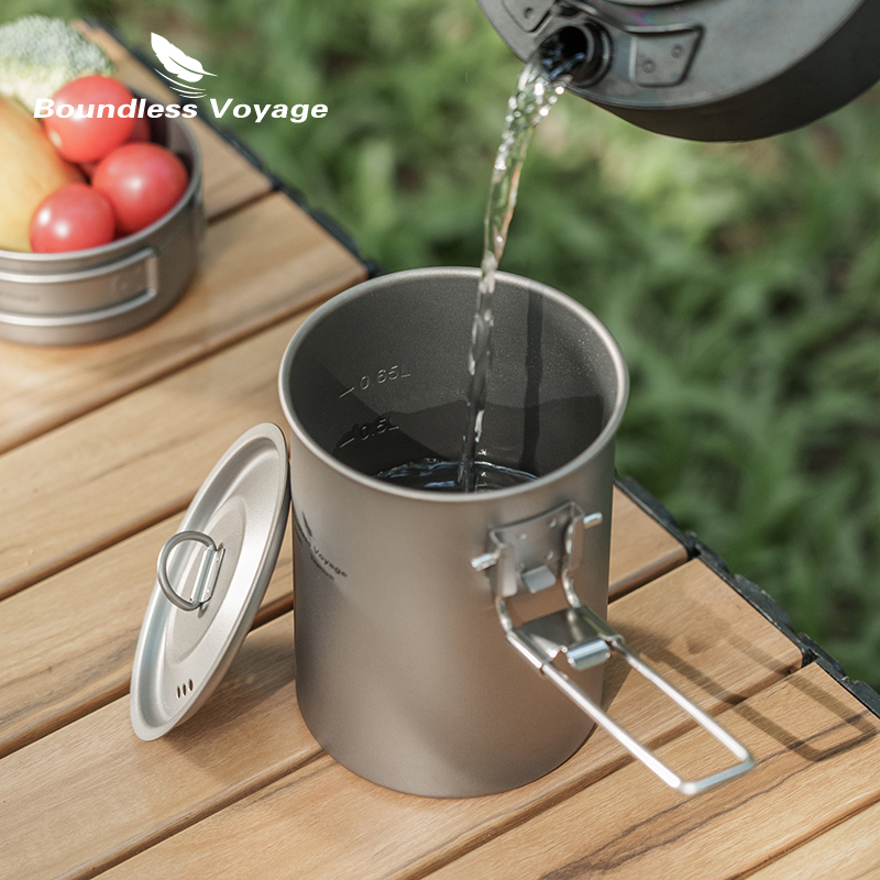 Boundless Voyage 900ml Titaniu - Camping Cooking System 评论和价格