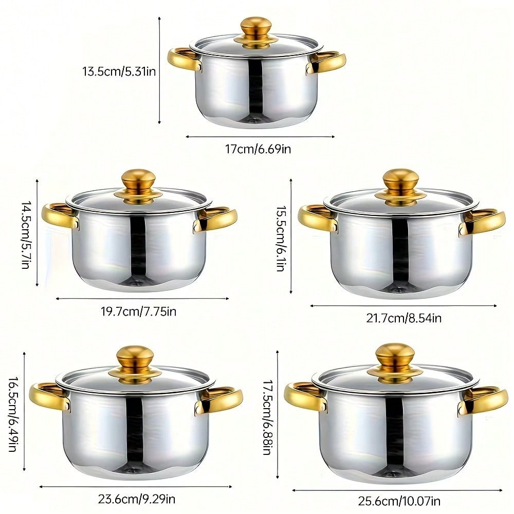 Stainless Steel Pot Set Modern - Camping Cooking Tool Set 评论和价格