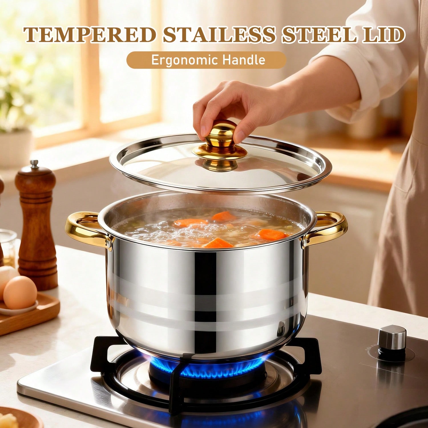 Stainless Steel Pot Set Modern - Camping Cooking Tool Set 评论和价格