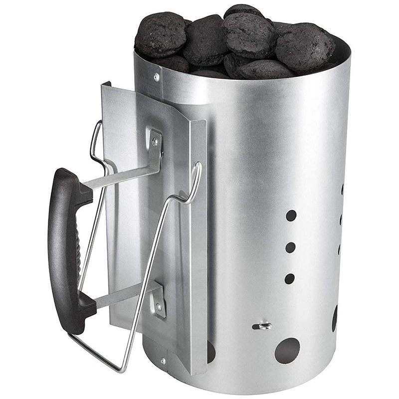 Chimney Starter with Safety Ha - Charcoal Chimney Starter 评论和价格