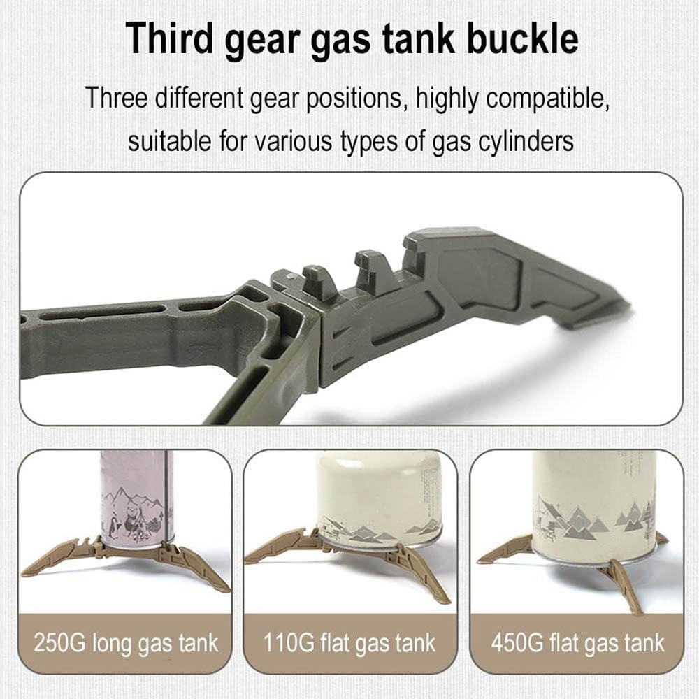 Gas Tank Bracket Foldable Fuel - Camping Cooking Gas Stove 评论和价格