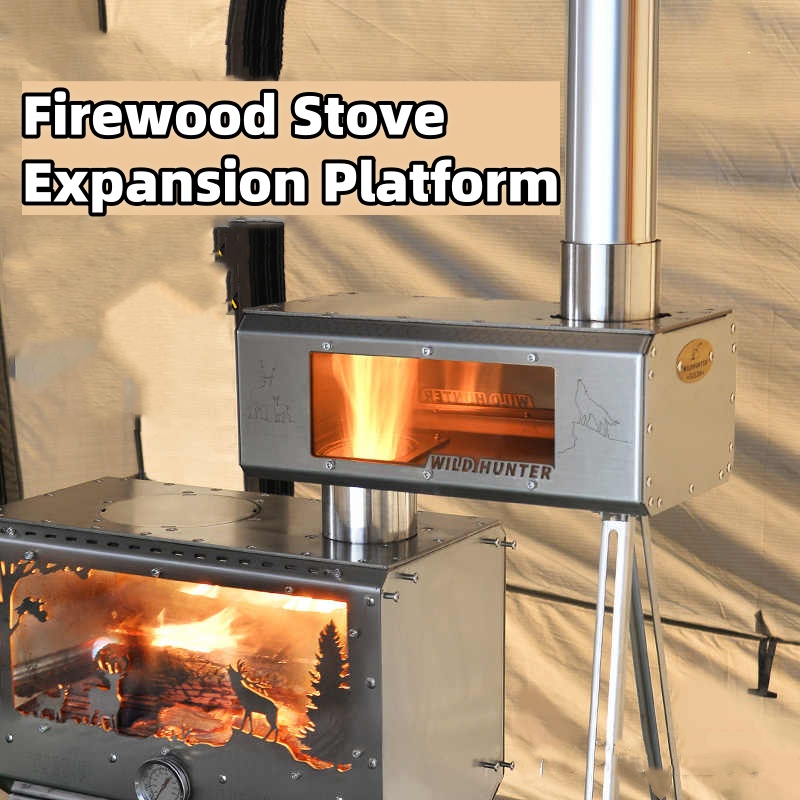 Camping Firewood Stove 2-Side  - Camping Cooking Area 评论和价格
