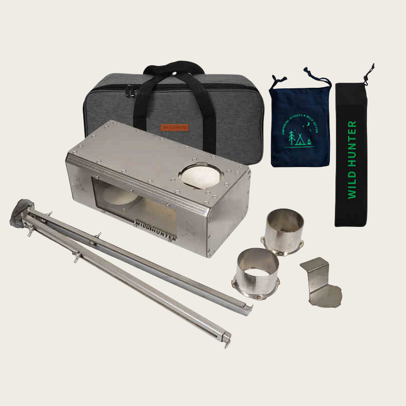 Camping Firewood Stove 2-Side  - Camping Cooking Area 评论和价格
