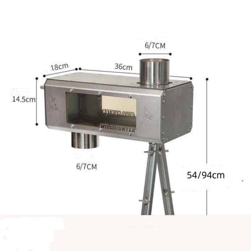 Camping Firewood Stove 2-Side  - Camping Cooking Area 评论和价格