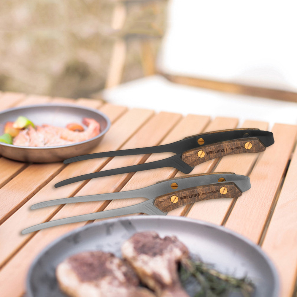 Picnic Meat Clip Vintage BBQ G - Vintage Camping Cooking Set 评论和价格