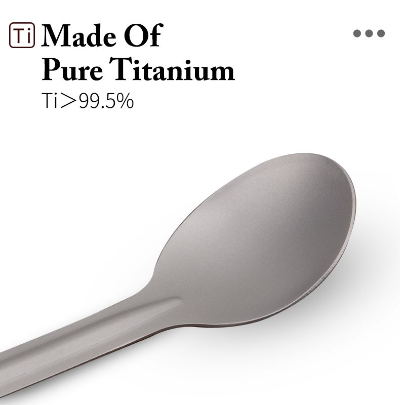 TiTo Titanium spork Outdoor Ca - Camping Cooking Utensils Kit 评论和价格