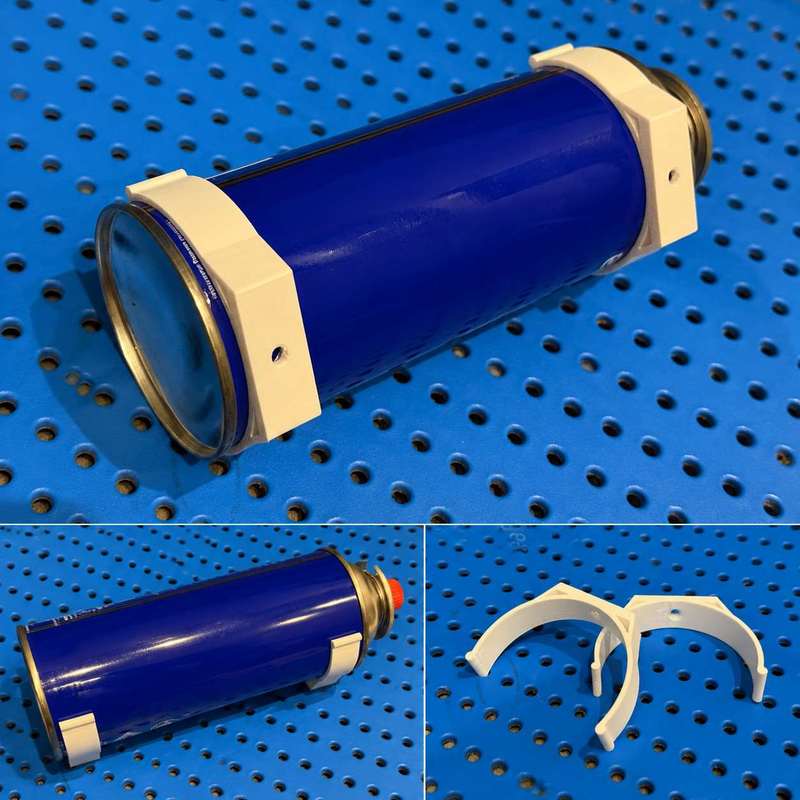220g Gas Canister Mount Bracke - Camping Cooking Canister 评论和价格