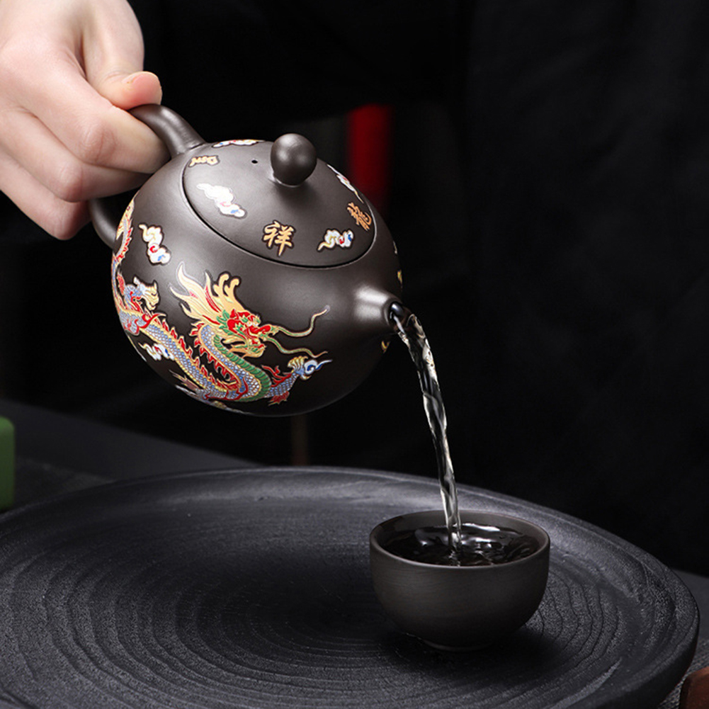135-350ml Dragon Teapot Chines - Camping Cooking Gear 评论和价格